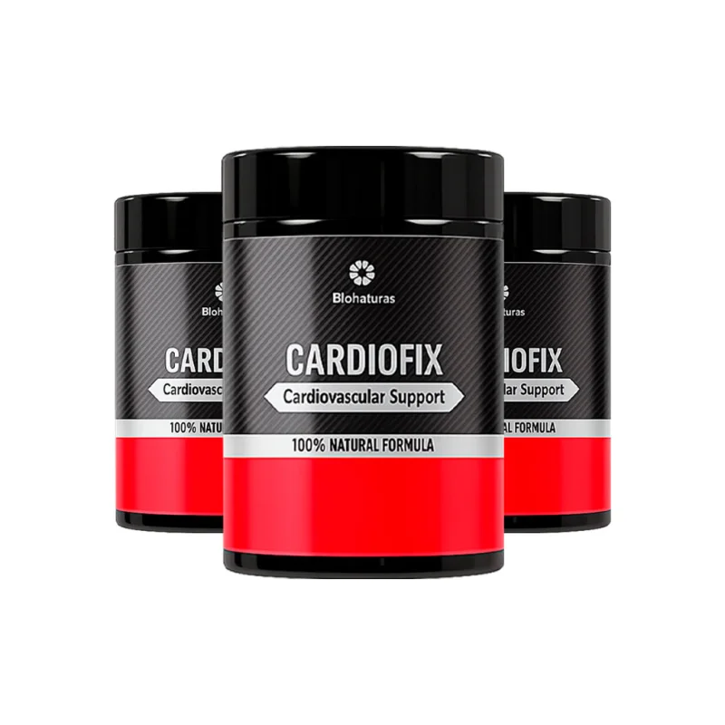 Cardiofix — kavanozi i suplementit kardiovaskular, 30 kapsula